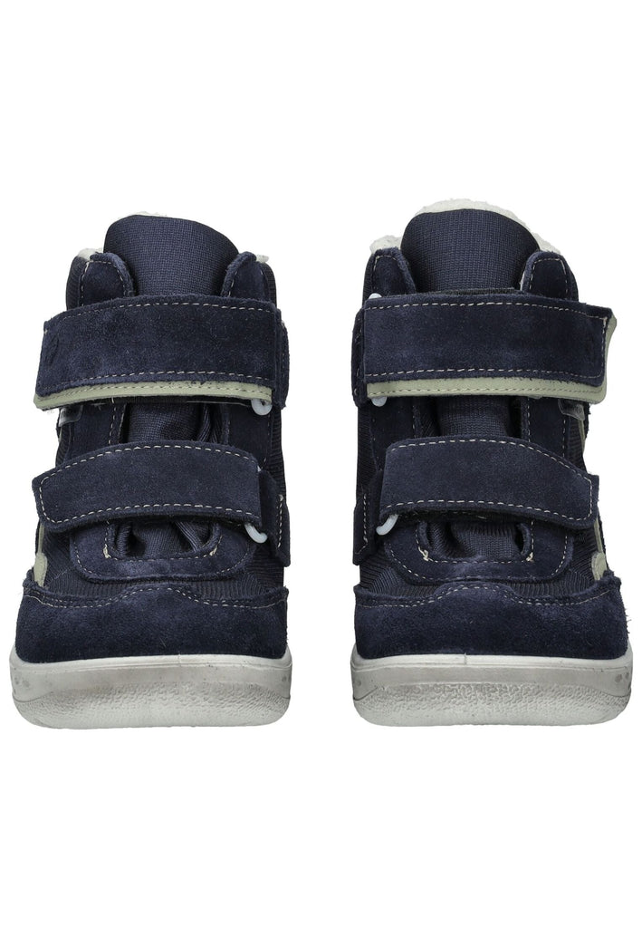 Ricosta Stiefelette Veolurs/Textil/Synthetik Dunkelblau Warmfutter