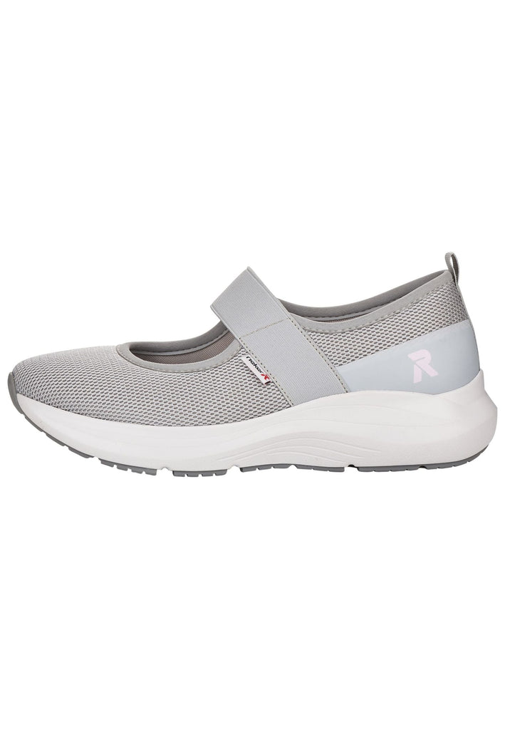Ballerinas Rieker Ballerinas Textil Grau
