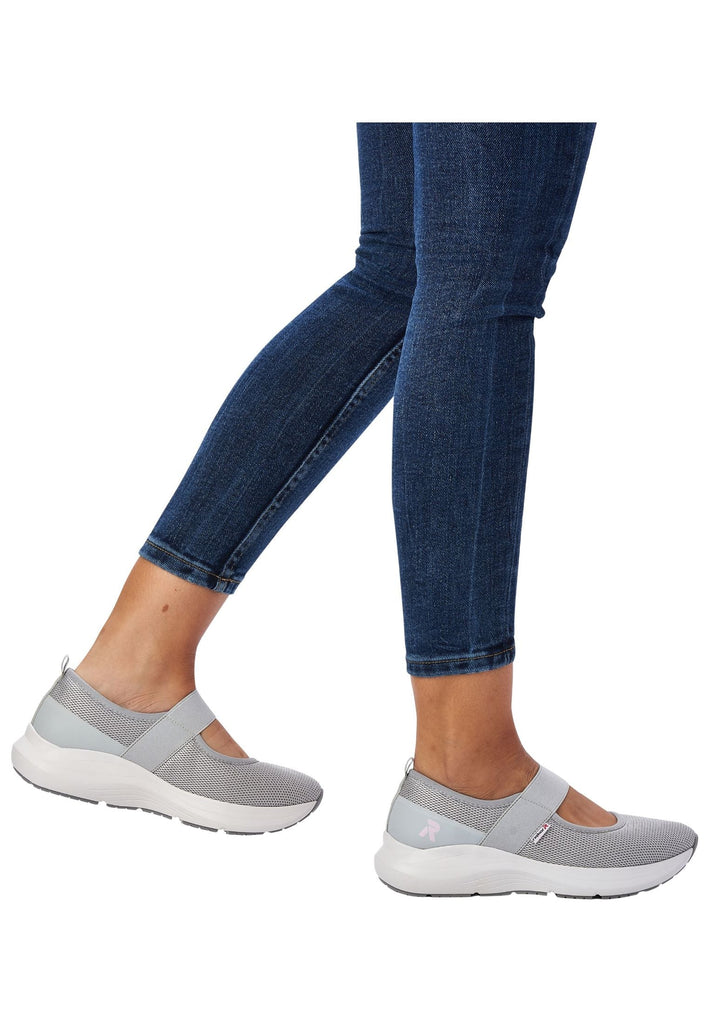 Rieker Ballerinas Textil Grau