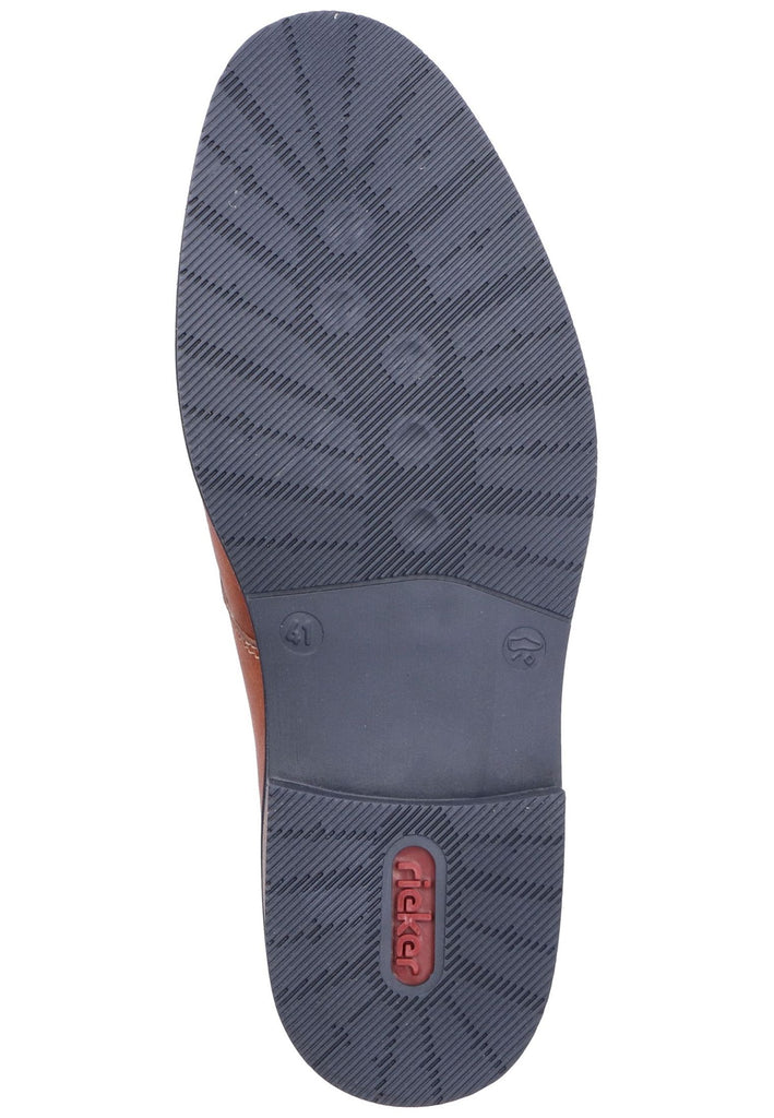 Rieker Businessschuhe Glattleder Braun