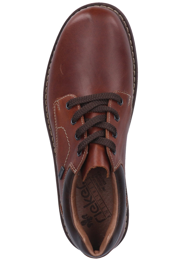 Rieker Halbschuhe Glattleder Braun