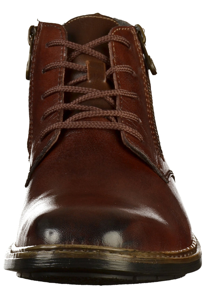 Rieker Halbschuhe Glattleder Braun