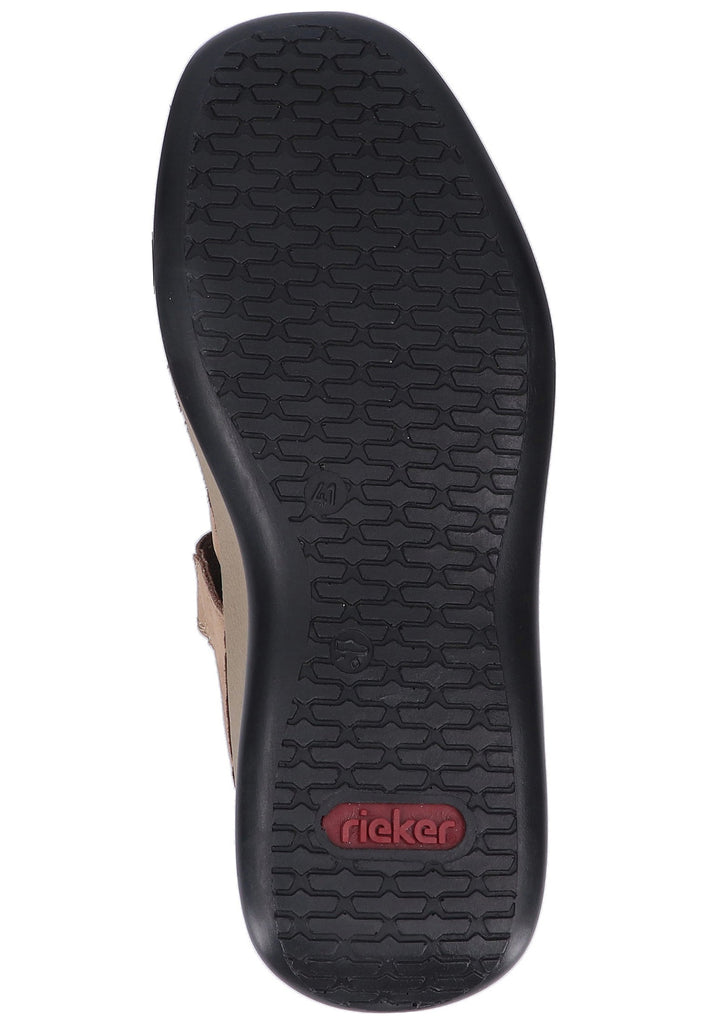 Rieker Halbschuhe Glattleder Camel