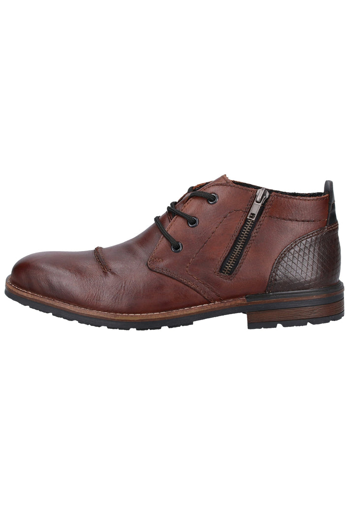 Rieker Halbschuhe Glattleder Mokka