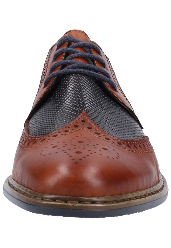 Rieker Halbschuhe Glattleder Nut