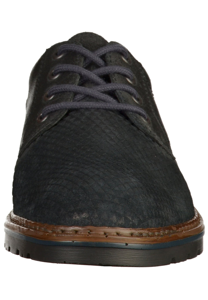 Rieker Halbschuhe Leder Blau