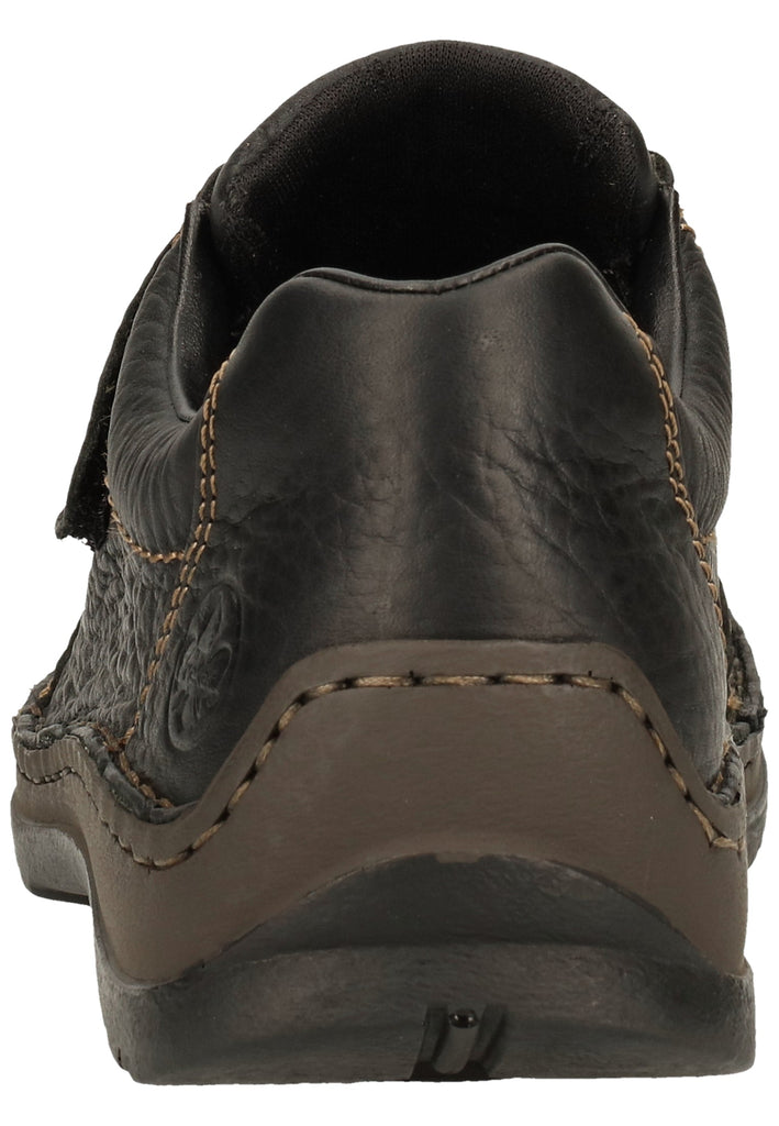 Rieker Halbschuhe Leder Schwarz