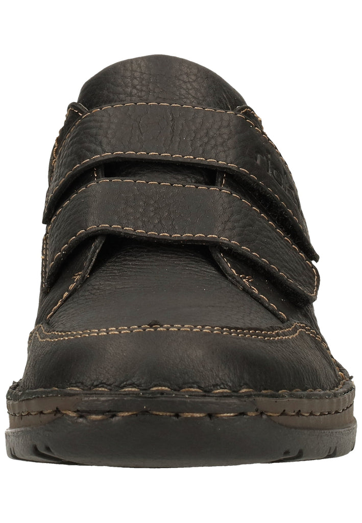Rieker Halbschuhe Leder Schwarz