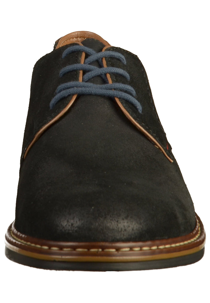 Rieker Halbschuhe Leder Schwarz