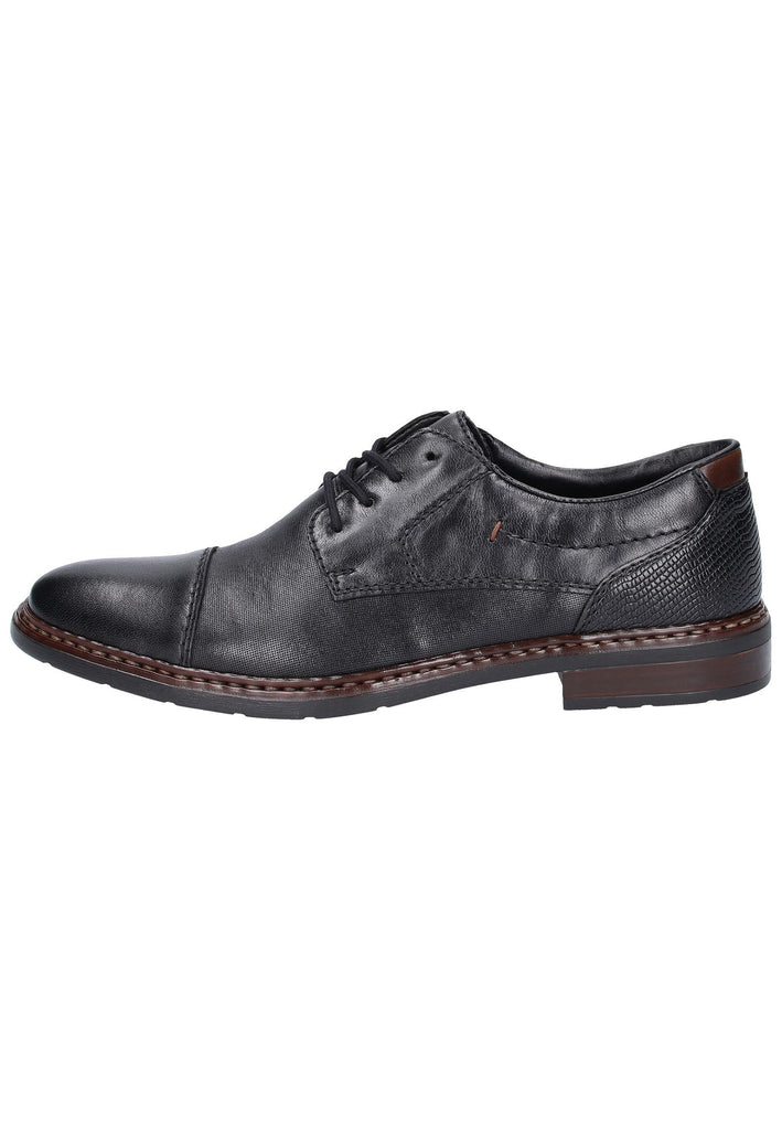 Rieker Halbschuhe Leder Schwarz