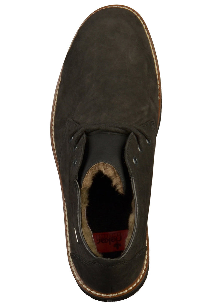 Rieker Halbschuhe Leder Schwarz