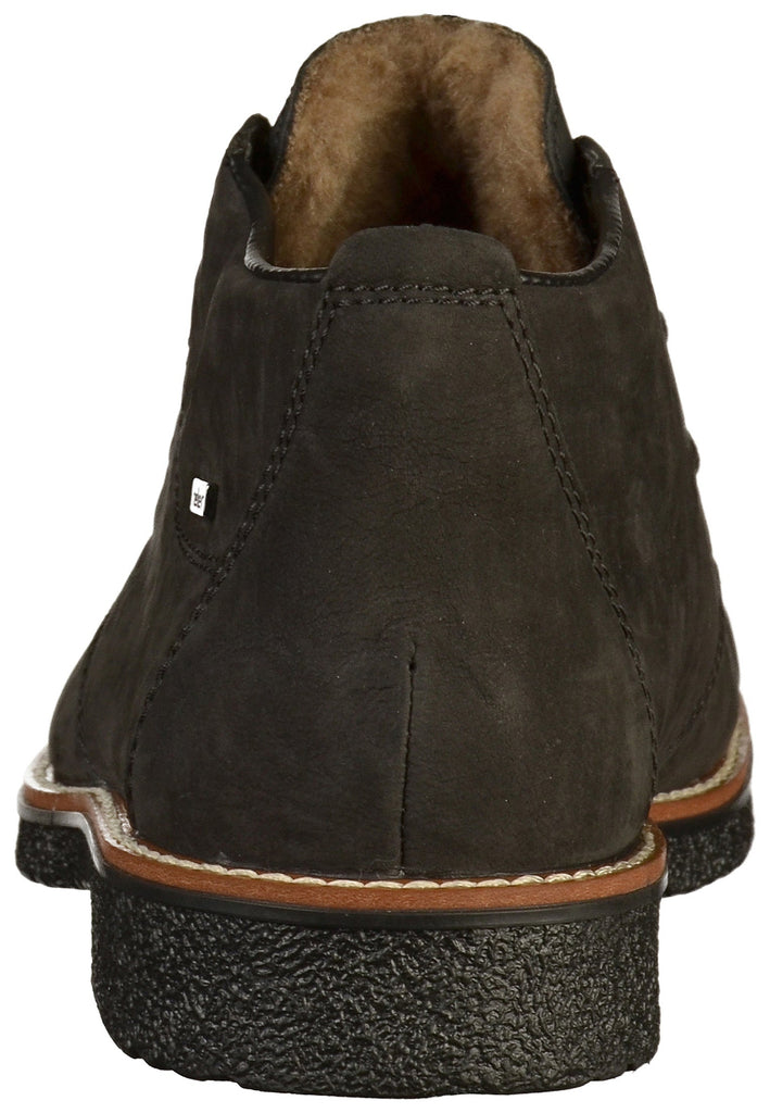 Rieker Halbschuhe Leder Schwarz