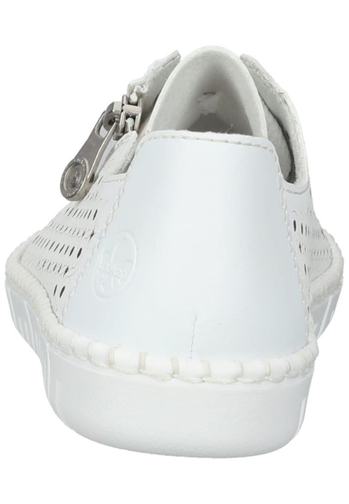Rieker Halbschuhe Leder Weiß