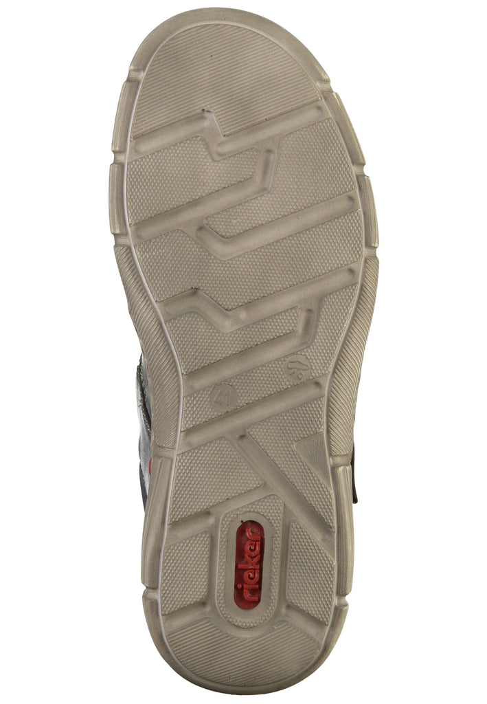 Rieker Halbschuhe Lederimitat Blau