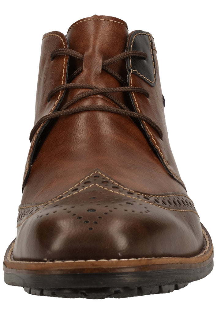 Rieker Halbschuhe Lederimitat Braun
