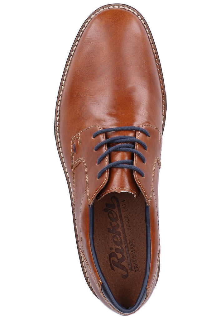 Rieker Halbschuhe Lederimitat Braun