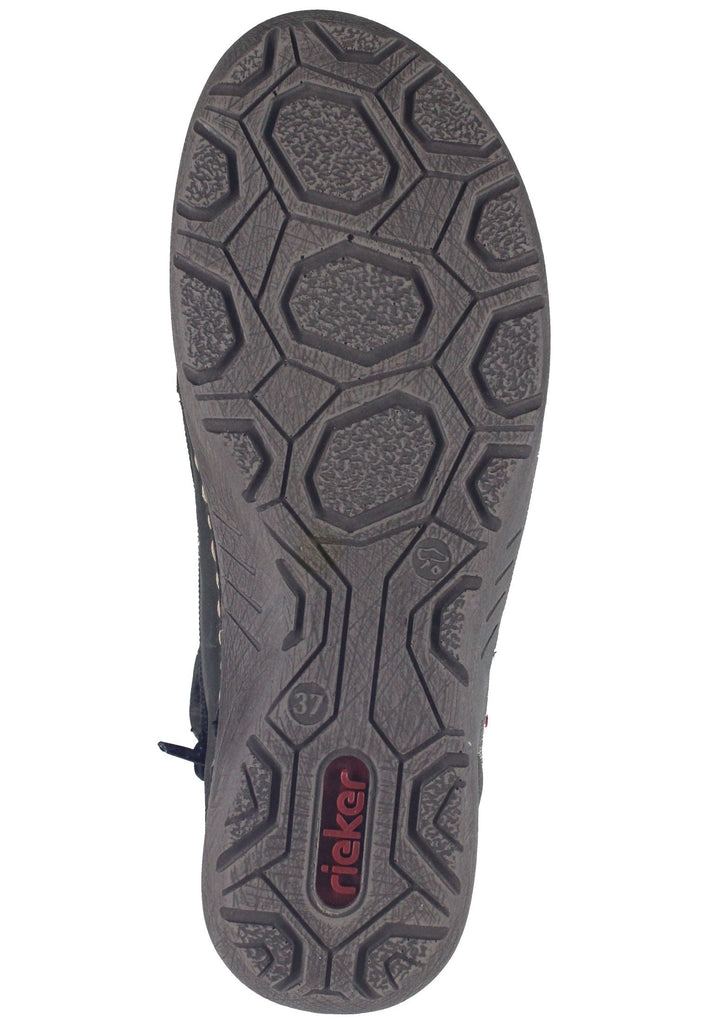 Rieker Halbschuhe Lederimitat Grün