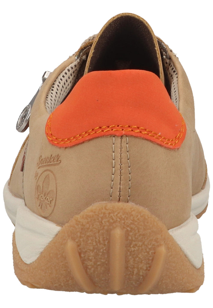 Rieker Halbschuhe Lederimitat Nude