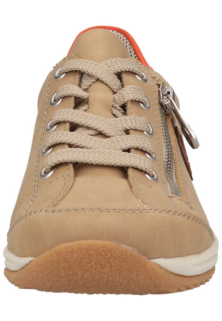 Rieker Halbschuhe Lederimitat Nude