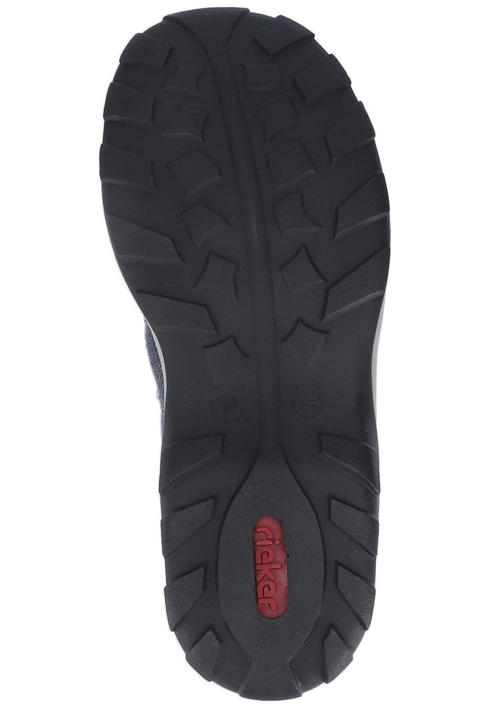 Rieker Halbschuhe Lederimitat Ozean