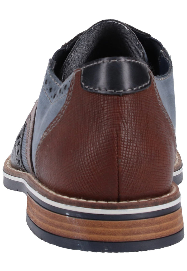 Rieker Halbschuhe Lederimitat Ozean