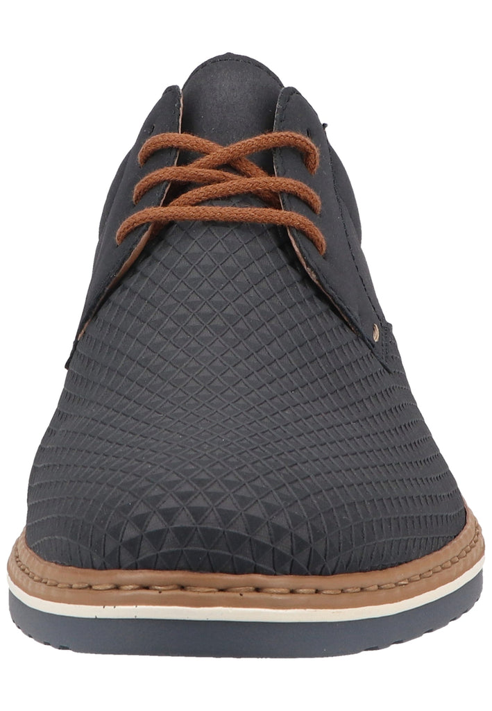 Rieker Halbschuhe Lederimitat Pazifik