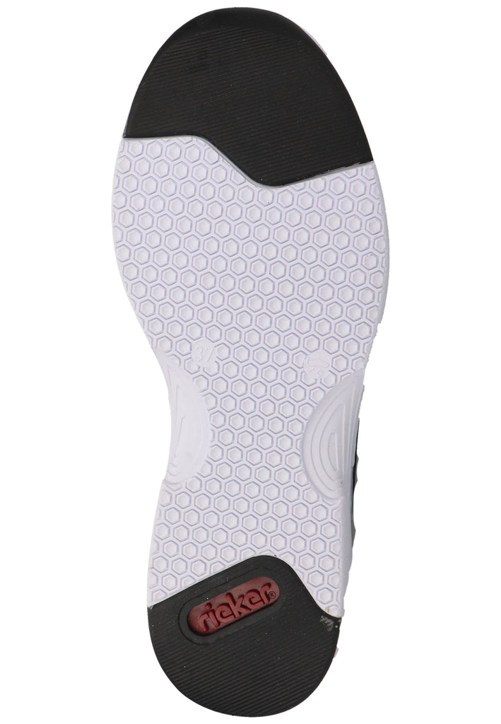 Rieker Halbschuhe Lederimitat Pazifik