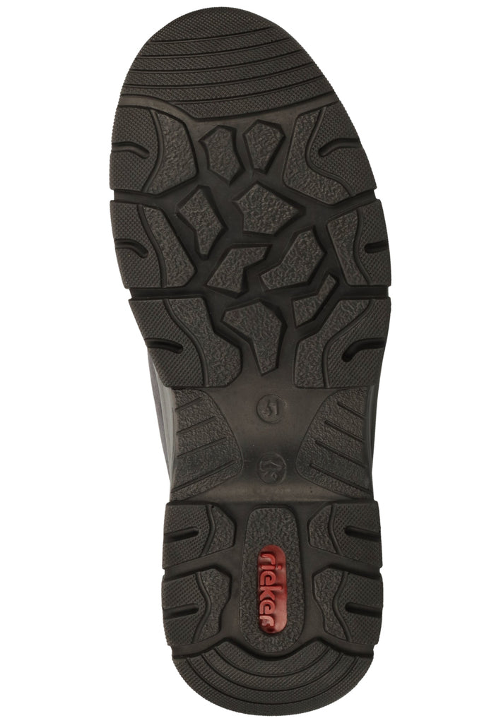 Rieker Halbschuhe Lederimitat Pazifik