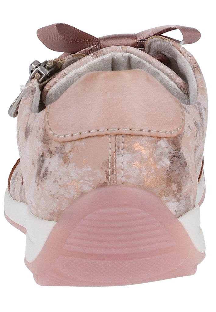 Rieker Halbschuhe Lederimitat Rosa