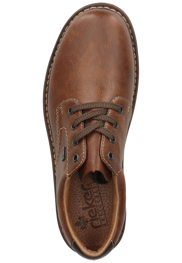 Rieker Halbschuhe Lederimitat Toffee