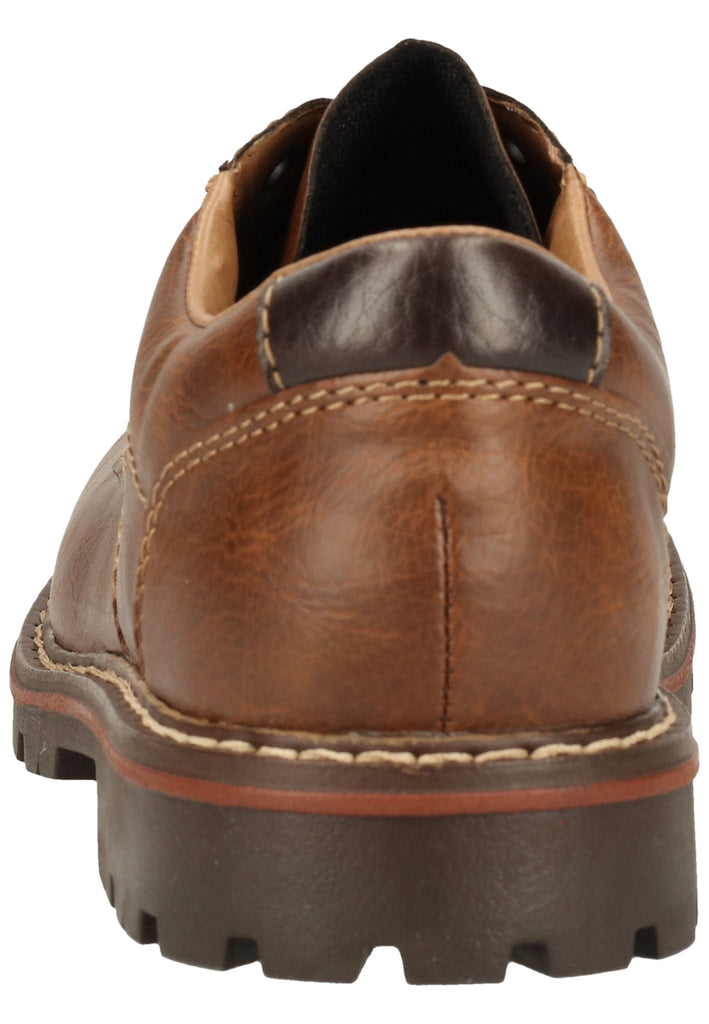 Rieker Halbschuhe Lederimitat Toffee