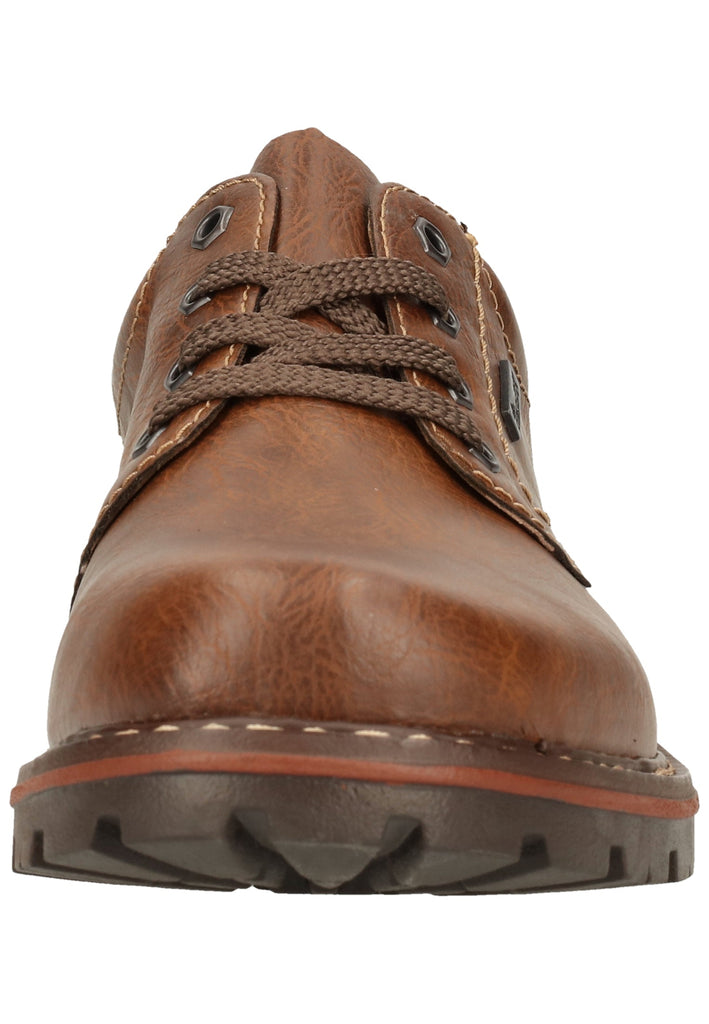 Rieker Halbschuhe Lederimitat Toffee