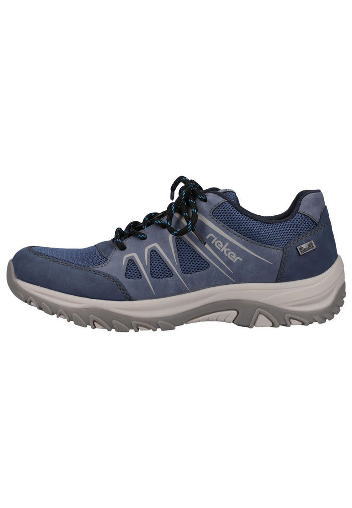 Halbschuhe Rieker Halbschuhe Lederimitat Dunkelblau