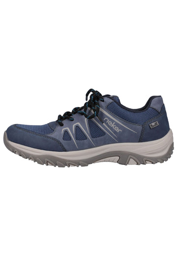 Halbschuhe Rieker Halbschuhe Lederimitat Dunkelblau