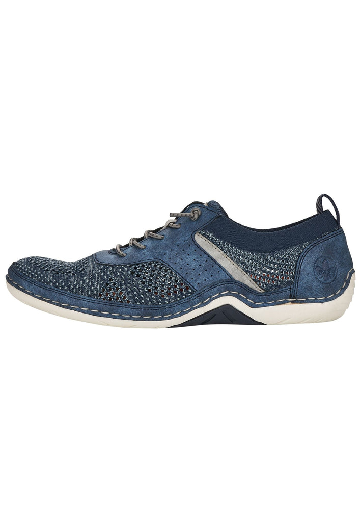 Halbschuhe Rieker Halbschuhe Synthetik/Textil Blau