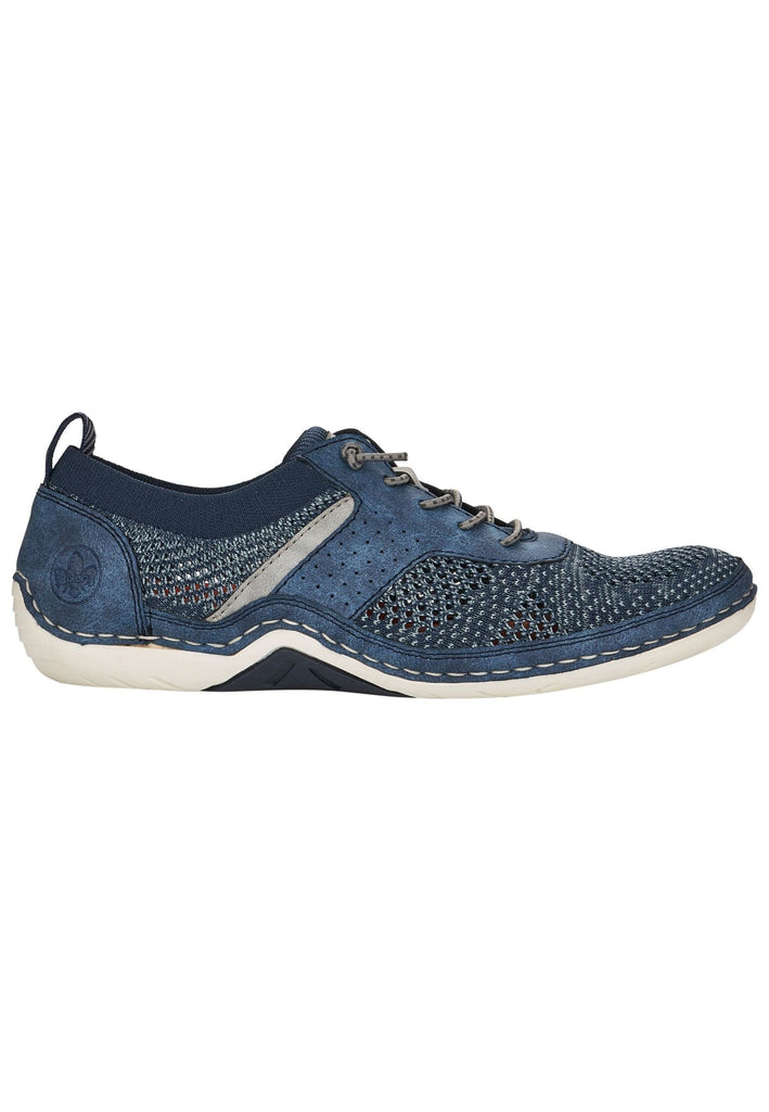 Rieker Halbschuhe Synthetik/Textil Blau