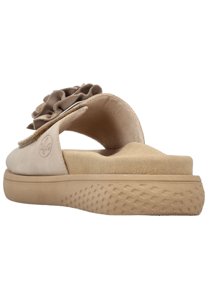 Rieker Pantoletten Lederimitat Ginger