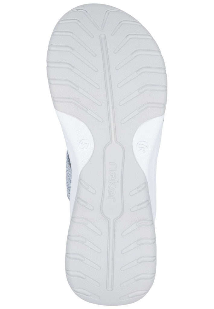 Rieker Pantoletten Textil Jeans