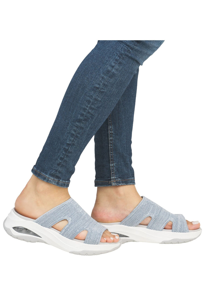 Rieker Pantoletten Textil Jeans