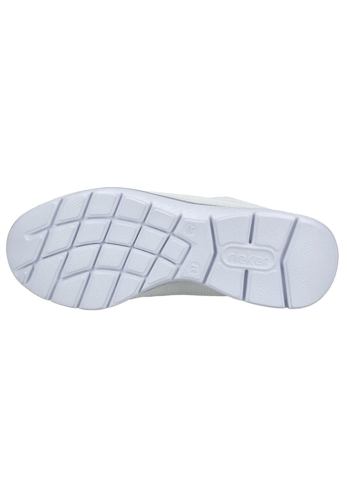 Rieker Pantoletten Textil Weiß