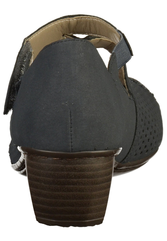 Rieker Pumps Lederimitat Dunkelblau