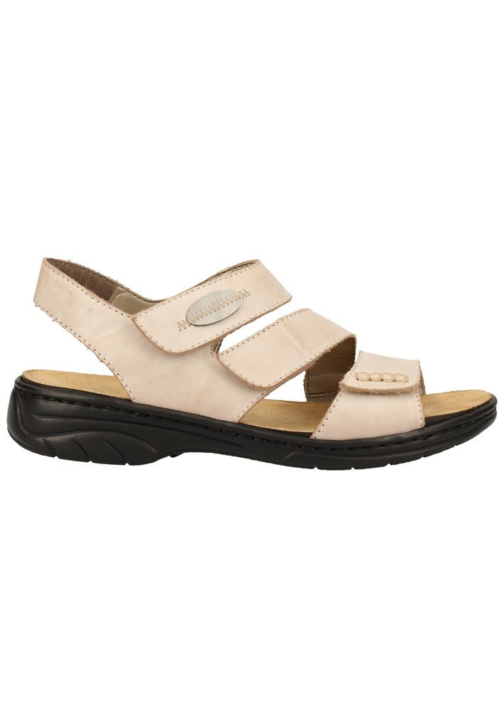 Rieker Sandalen Glattleder Grau