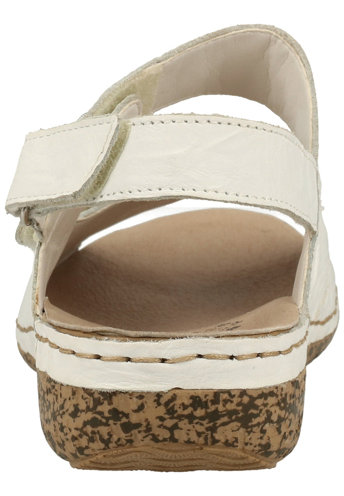 Rieker Sandalen Glattleder Weiß