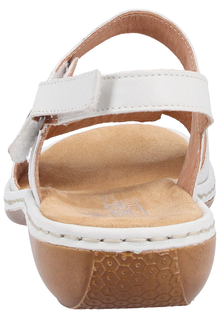 Rieker Sandalen Glattleder Weiß