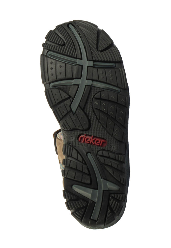 Rieker Sandalen Leder Braun