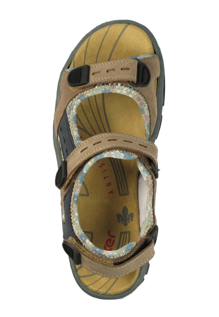 Rieker Sandalen Leder Braun