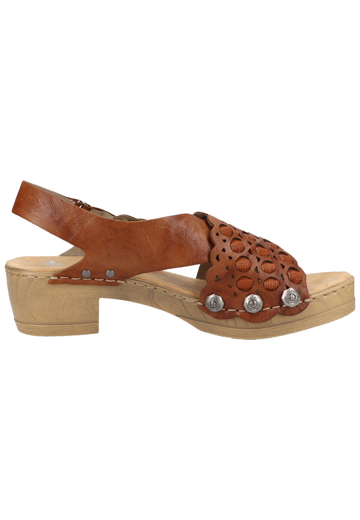 Rieker Sandalen Leder Cuoio