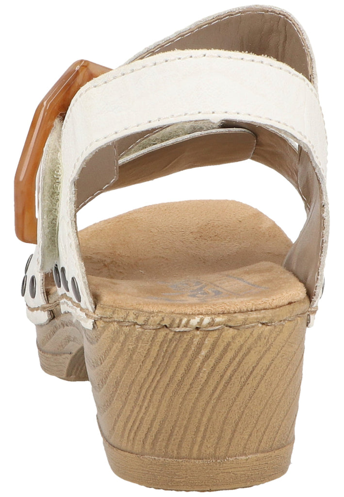 Rieker Sandalen Leder Weiß