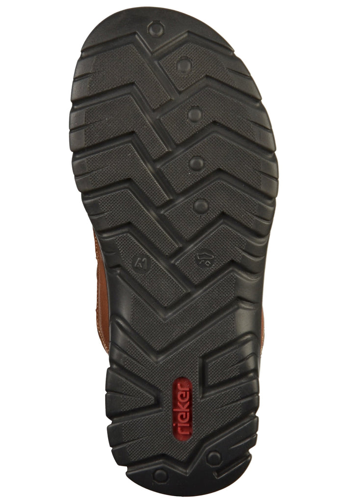 Rieker Sandalen Lederimitat Braun