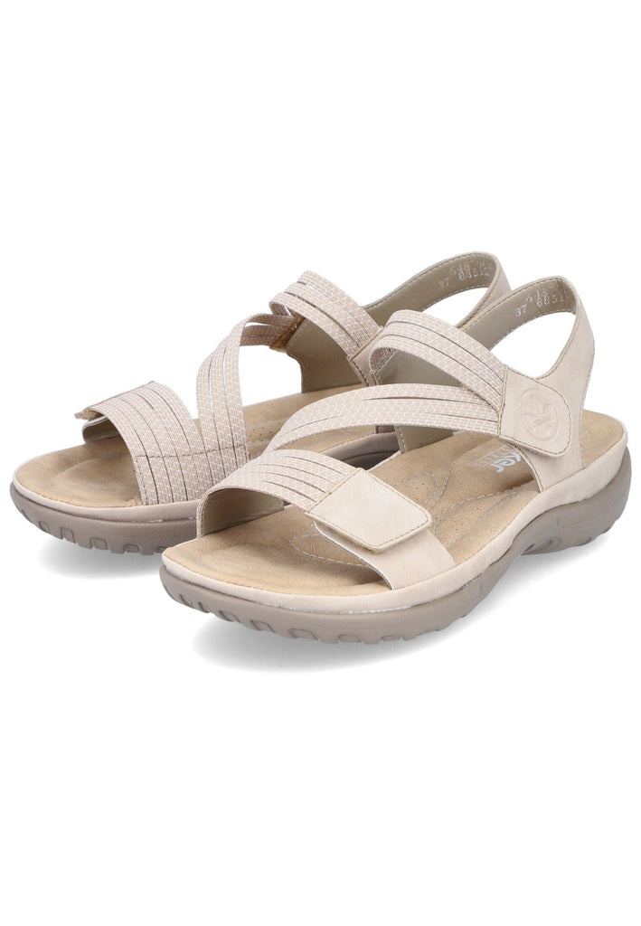 Rieker Sandalen Lederimitat Ginger